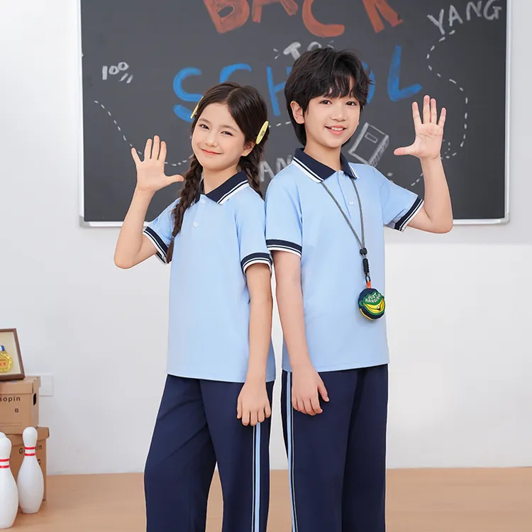 江西南昌市统一小学生校服春夏秋男女儿童2025新款校服学院风运动