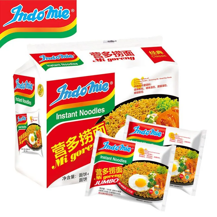 印尼面食营多传统原味捞面速食干拌面即食方便面袋装42