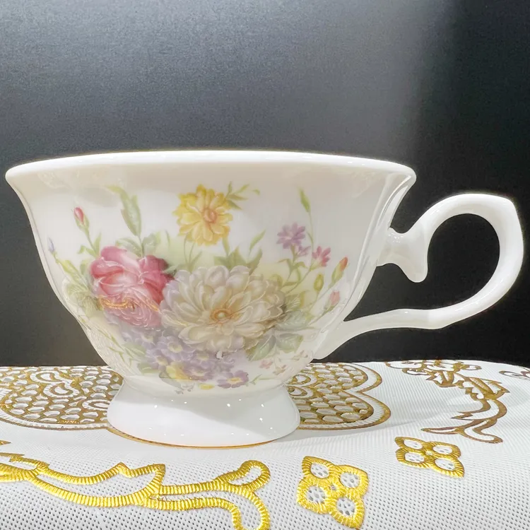 【拉萨发货】高档欧式陶瓷咖啡家用茶杯 拍一发六