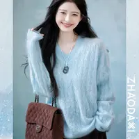 【赵大喜】9.24大上新！蓝色心情毛衣 | 真si羊绒/轻软好舒服