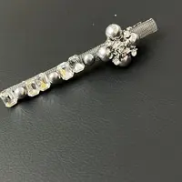 L706玫瑰花闪亮一字鸭夹