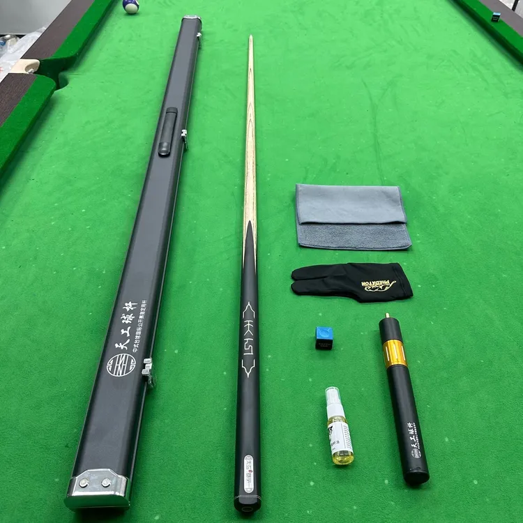 完美复刻天工墨子1同款白蜡木单支斯诺克球杆纯手工中式黑八通杆