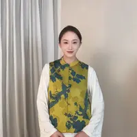 【兰香】2025新款国风新中式提花马甲-SY