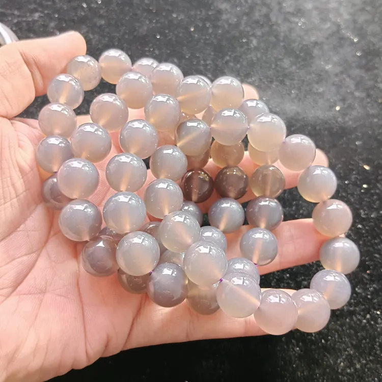 玛瑙十四圆珠，精品，随机发货