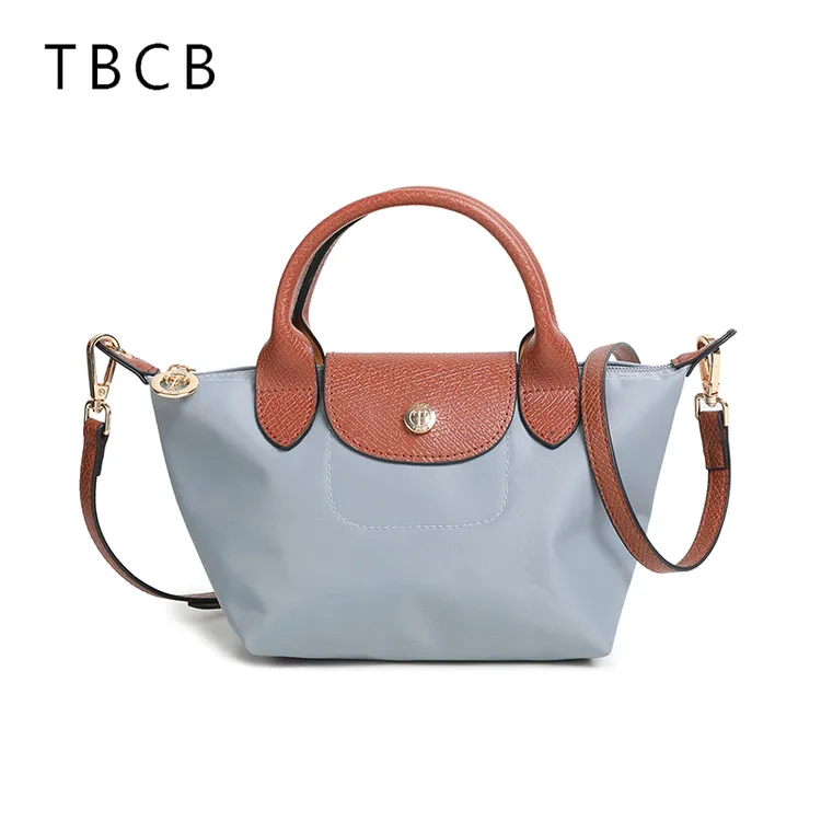 TBCB【1】迷你号升级款饺子包短柄手提包防水牛津布女包托特单肩包