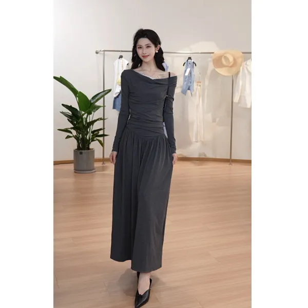 【AEL原创】时尚套装慵懒风法式纯欲风气质礼服休闲风夏秋季