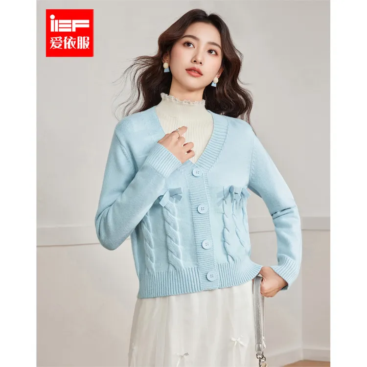 IEF/爱依服2025新款冬季毛织外套