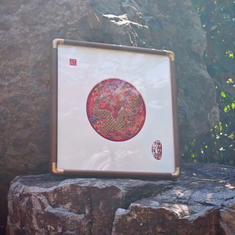 云锦摆件云锦框画云锦礼品非遗伴手礼中国风礼品