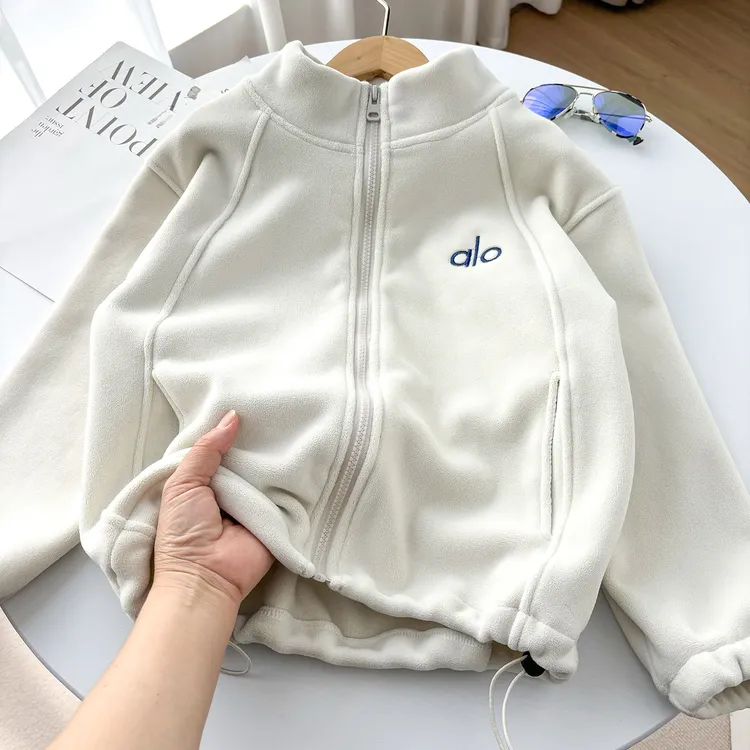 双面摇粒绒秋冬外套校服儿童新款男女加绒加厚棉衣棉服亲子装W18
