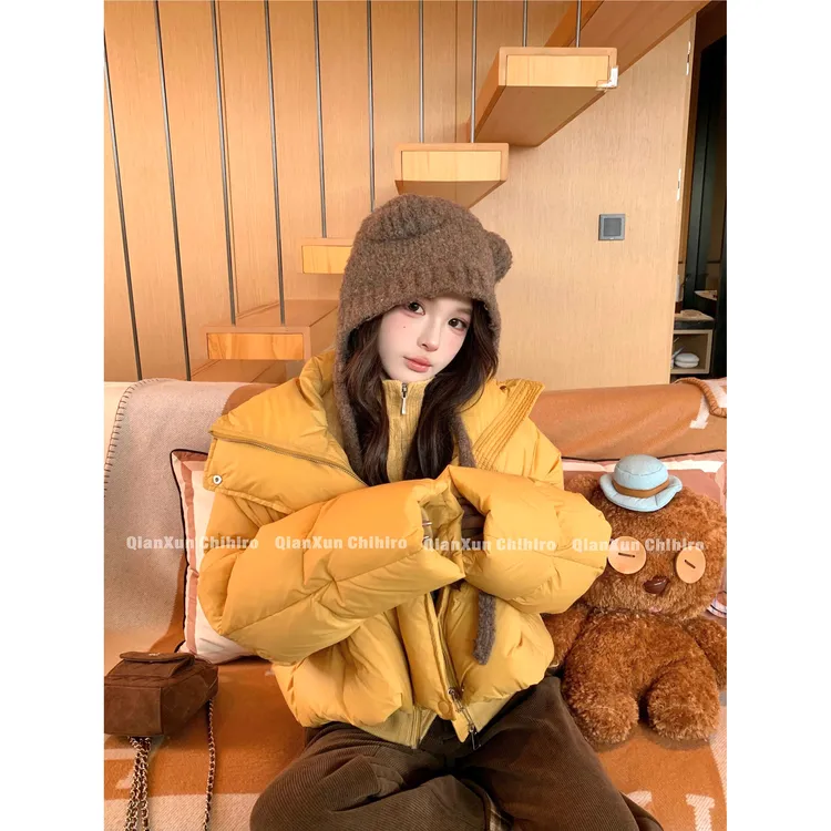 【千寻严选】秋季时尚气质百搭休闲轻奢洋气减龄羽绒服QXQ5YRF7191A