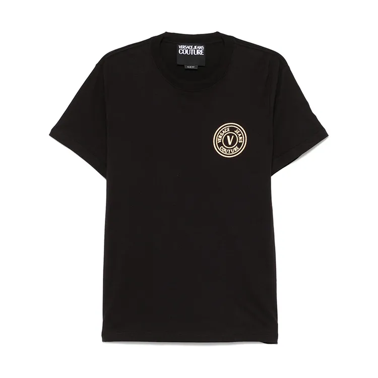 VERSACE/范思哲VJ男士夏季休闲圆领短袖T恤运动时尚户外简约半袖