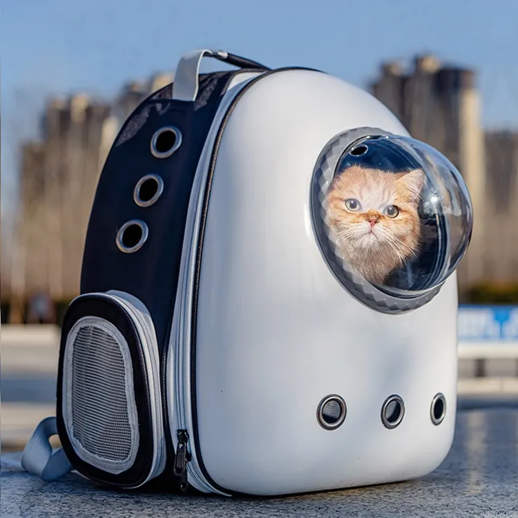 雪山之星猫包外出便携包出行透气双肩背包猫书包大容量猫咪外带包