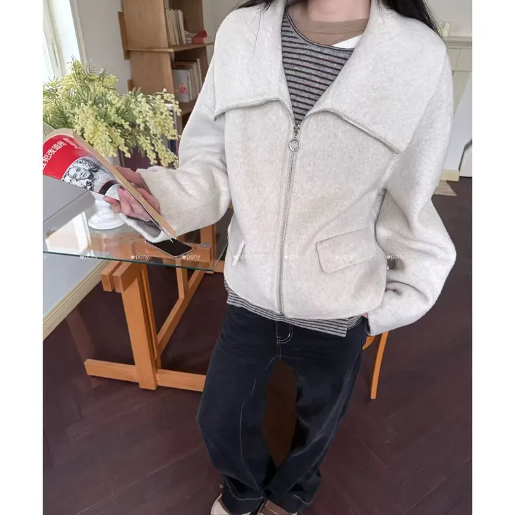 PCNY「夜影凝香」不理理秋季新款小众女装时尚休闲外套