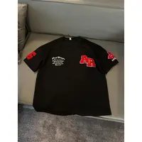 Z89 潮美式字母正肩短袖t恤女宽松oversize小众设计感上衣潮