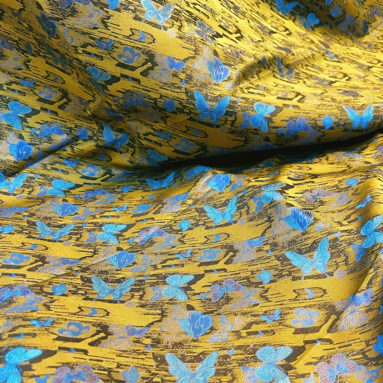 炫彩蝴蝶钱小萍品牌宋锦做手机壳葫芦发夹手工碎布料