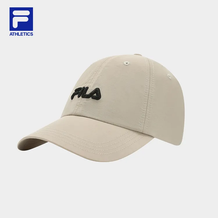 Fila/斐乐官方情侣款球帽2025春新户外帽遮阳帽鸭舌帽A13U517231F