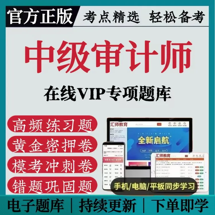 2025中级审计师考试复习资料审计师模考冲刺卷审计师黄金押题卷