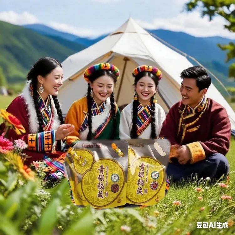 贵兆德52°青稞秘藏酒藏地秘酿 高原特产清香型500ml*6袋52度500ml