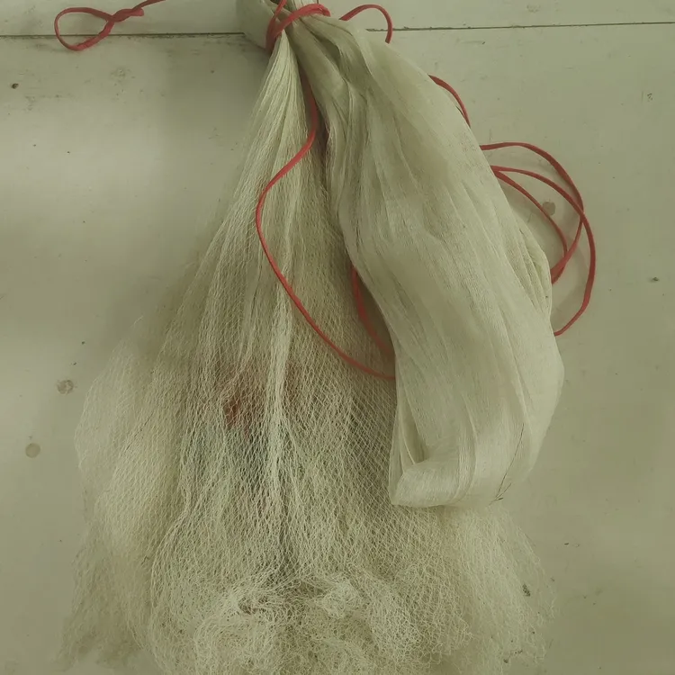 6分眼大力马线结实耐用手工撒网纯手工系好兜4米配重8斤半左右