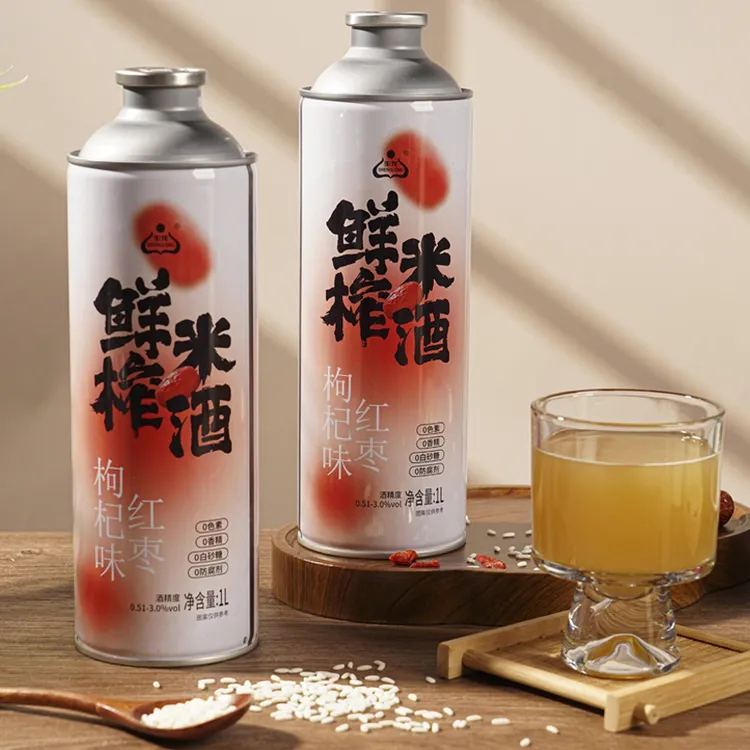 生龙红枣枸杞鲜榨米酒孝感米酒低度微醺清爽醪糟汁糯米酒大罐