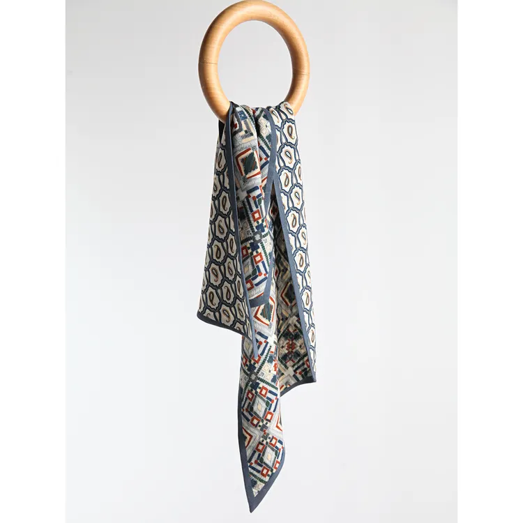 Forlin 芙临 双层双面异色精纺羊毛长巾 91021