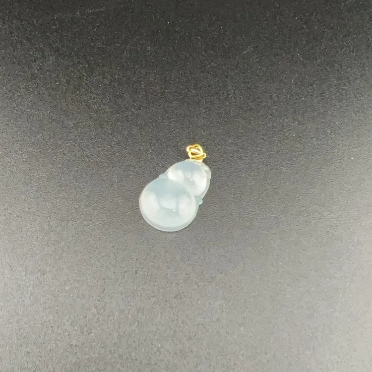 BY0722FSYN标078 北玉精选 翡翠葫芦挂件