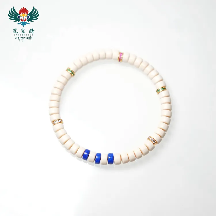 岚宫措｜猛犸象牙手链 L357