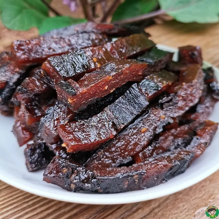 江西特产  茄子干 鹰潭贵溪农家手工制作 辣椒饼柚子皮 250克包邮
