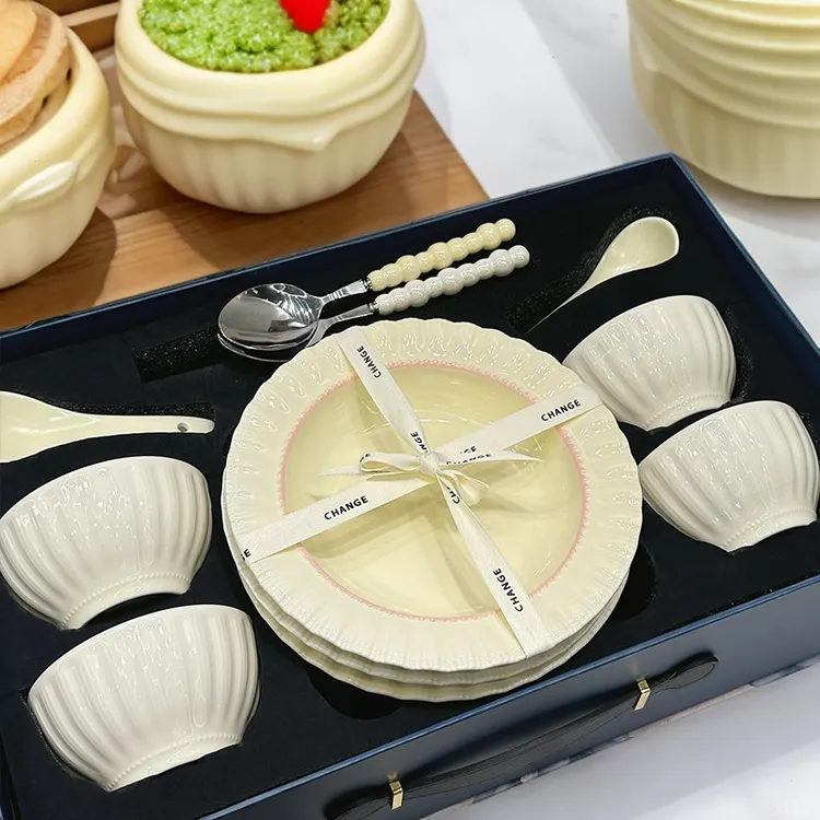 【达人推荐】碗盘餐具套装2025新款新婚新居礼物家用乔迁餐具套装