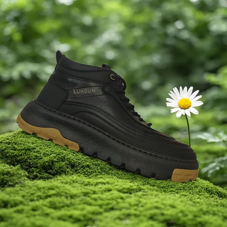 HgLt535282男士真皮加绒休闲鞋，款式百搭，帅气的很。按皮鞋尺码买