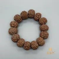 【D7938】大金刚菩提爆肉手串22mm左右不泡药原色