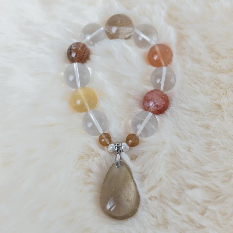 「星月琉璃梦」天然水晶手串·星星象·Stellar Elephant