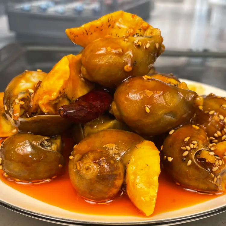 辣炒老婆脚1斤桶装 麻辣鲍螺 大连假鲍鱼 工厂直发 顺丰快递