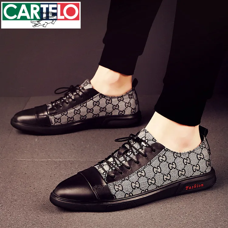 板鞋男鞋2025新款秋季高级感轻奢潮牌休闲鞋子男士豆豆鞋男款潮鞋