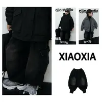 XXJ 5054 返场冬季小神裤  双口袋罗纹收口加绒牛仔裤