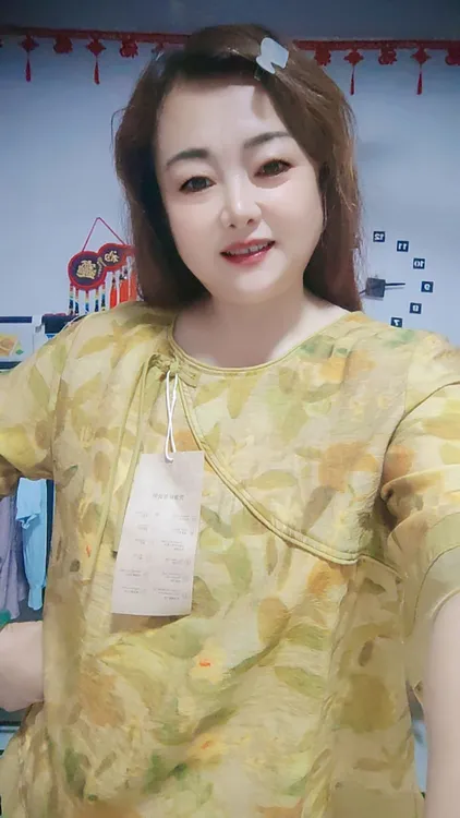 天丝亚麻垂感上衣