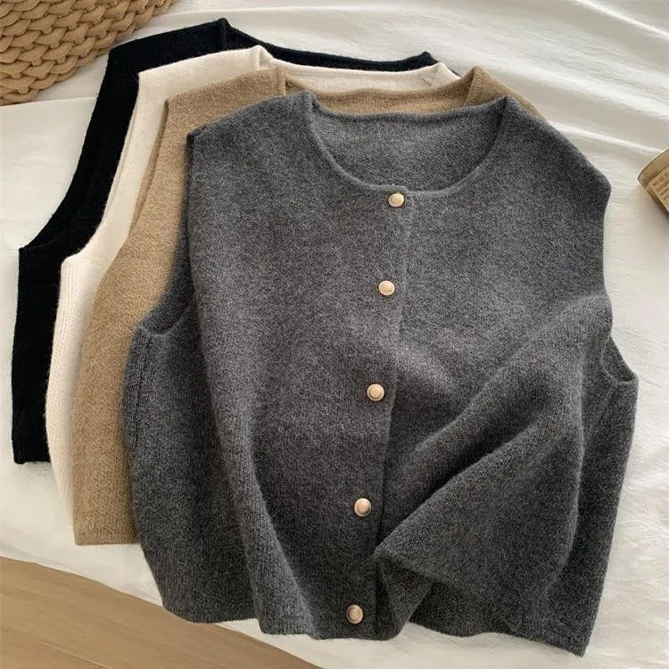 【25.85】马甲背心宽松外穿百搭时尚新款薄款打底休闲短款显瘦洋气