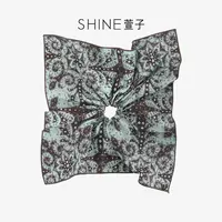 萱子SHINE摩登佩斯利系列优雅皮筋发圈异域风底色复古氛围拉满
