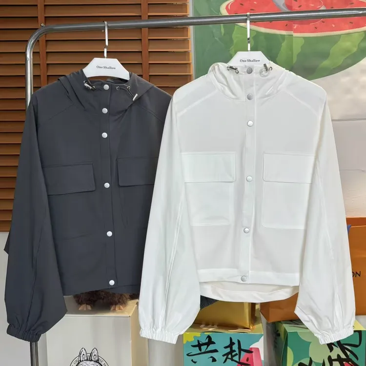 AMAZCOOL 连帽休闲运动风廓形工装外套6262