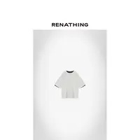 【RENATHING】薄雾织语针织T
