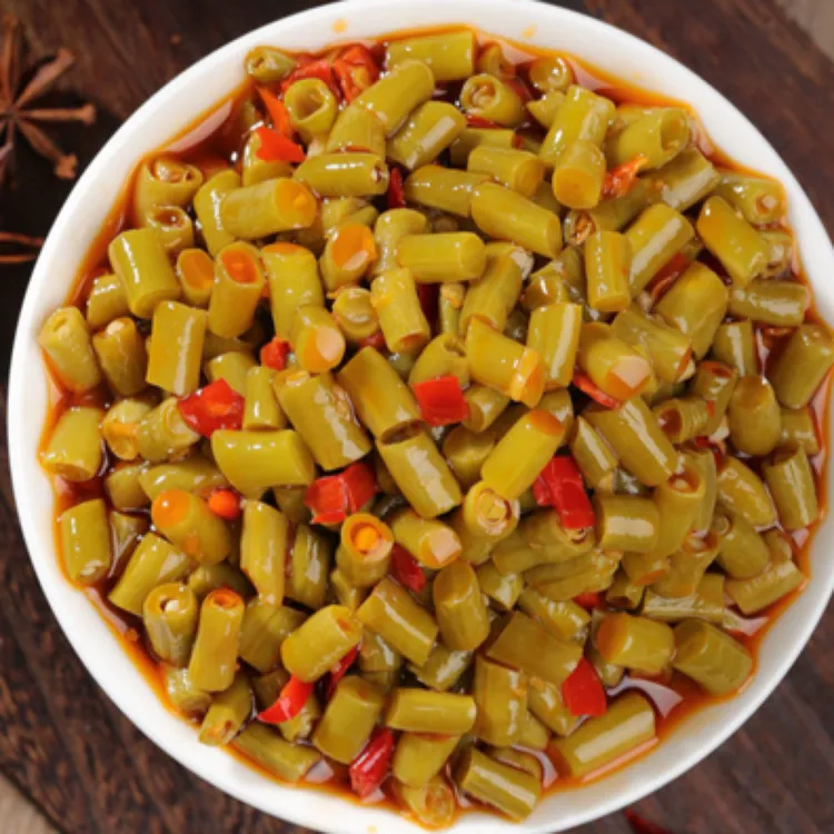 腌菜酸豆角袋装爽口香辣下饭菜拌饭拌面配粥炒肉末彩椒非即食传承