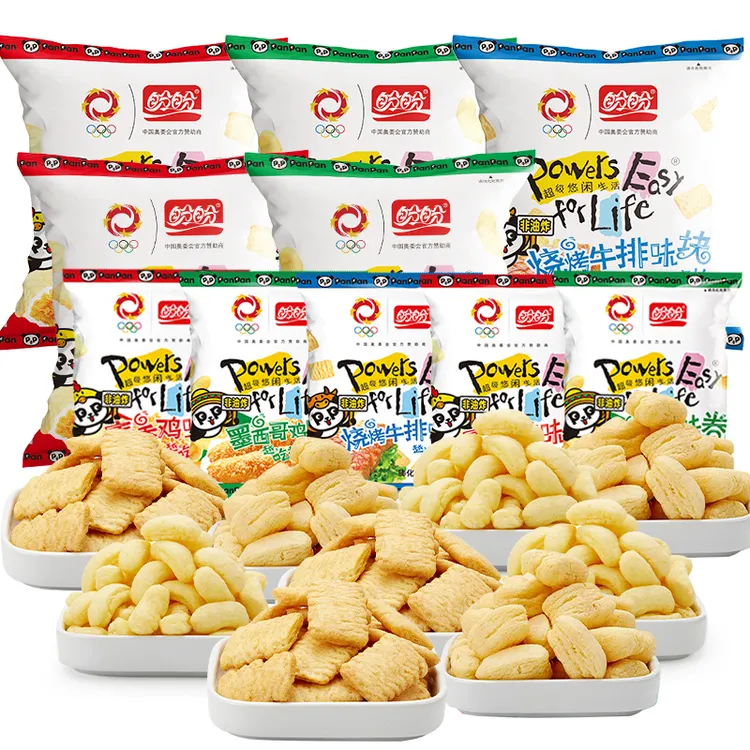 盼盼麦香鸡味块55g非油炸混合口味怀旧小零食膨化食品休闲解馋