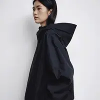 “故事”秋季新款大连帽彩色系纸片人防风小外套