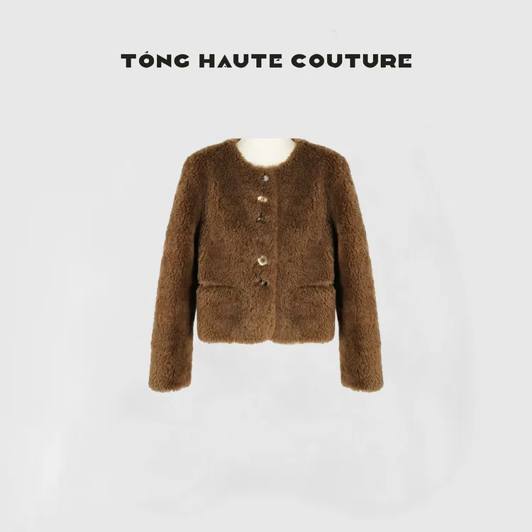 【墨染】冬季100羊毛轻奢百搭高级感时尚羊毛外套 YW536