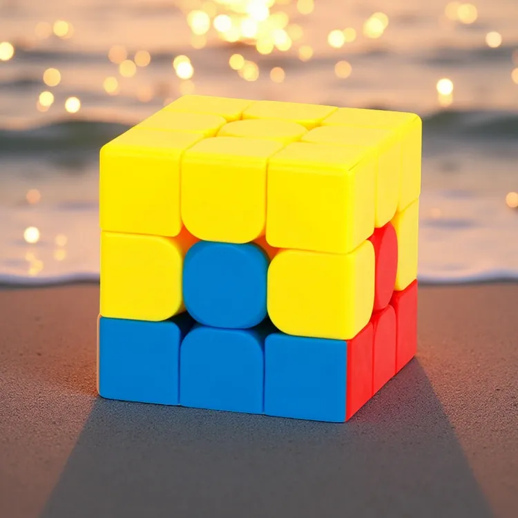奇艺凹凸魔方三明治儿童叶子魔方学生幼儿园教学使用益智魔方玩具