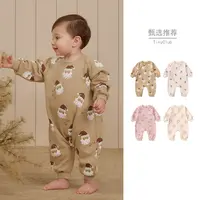 Tiny People春秋圣诞节婴儿衣服卫衣连体衣宝宝套头加厚可爱爬服