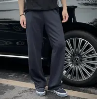 ZOZOFOREST【3214】“破洞水洗”美式cleanfit基础百搭糜烂卫裤休闲裤