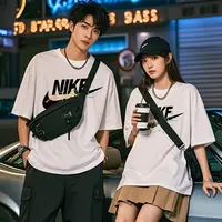 支持鉴定重磅新疆长绒棉短袖圆领云柔水光T打底衫男女纯棉T恤089