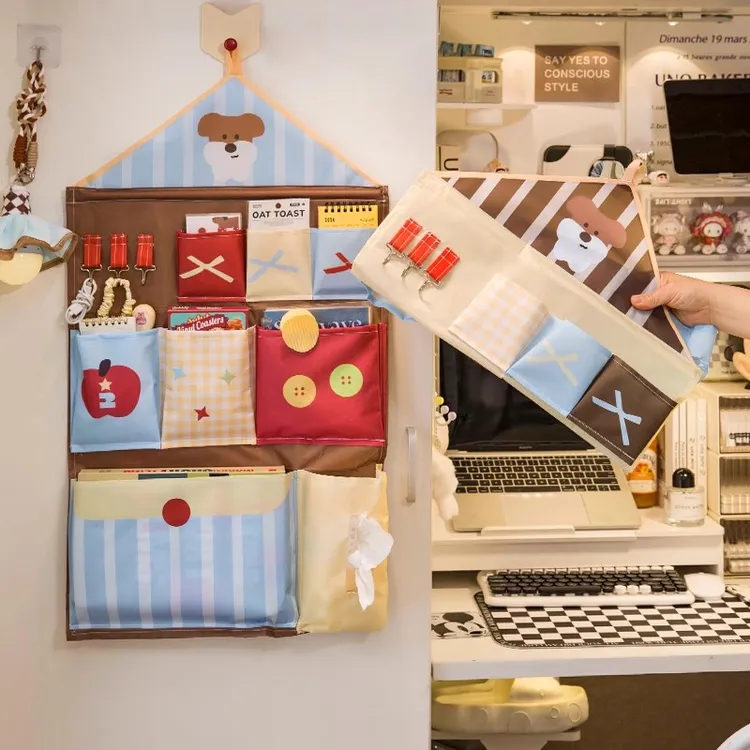 大宿小舍收纳挂袋宿舍好物床上置物架上铺改造神器床边分格置物袋