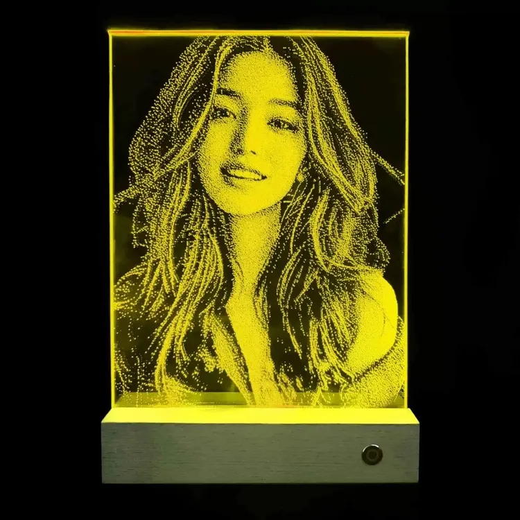 非遗纯手工锤子玻璃画定制人像情人节生日创意琉璃敲击画礼物